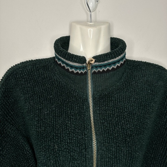 Vintage Columbia Sportswear Women's Green Zip Up Jacket Small - Picture 10 of 14